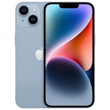 камеры для компьютера с микрофоном: IPhone 14, Б/у, 128 ГБ, Синий, Защитное стекло, Коробка, 91 %
