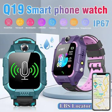 Ručni satovi: Vodootporni Q19 Deciji Smart Watch LBS Location Sim Kartica Kamera — 10