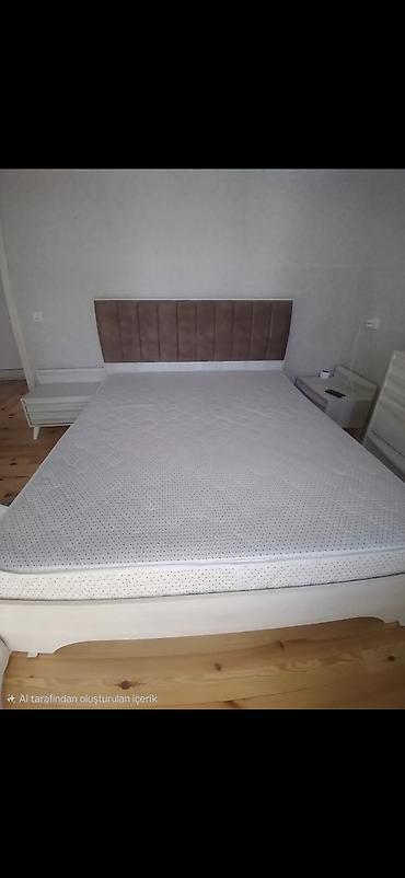 carpayi 2 neferlik: Yeni, İkinəfərlik çarpayı, Bazasız, Matras ilə, Siyirməsiz — 1