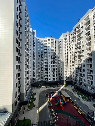 1 ком кв токмок: 1 комната, 46 м², Асанбай мкр 6 этаж, Дизайнерский ремонт — 8