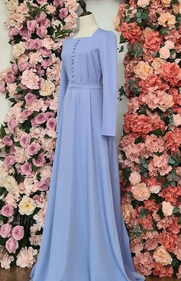 голубое платья: Размер 42 rosita брендинин койногу, материалы туран тулобогон 165