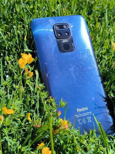 Xiaomi: Xiaomi Redmi Note 9, 128 GB, rəng - Göy, 
 Sensor, Barmaq izi, İki sim kartlı
