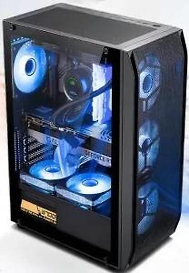 Ostali kompjuterski delovi: PC kućište – mid‑tower sa mesh prednjim panelom i kaljenim staklom - — 17