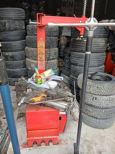 zergerlik avadanliqlari: Mator 3 fazadi Şin-söküb-taxma aparatı (təkər dəyişmə stanoku) - Tip — 2