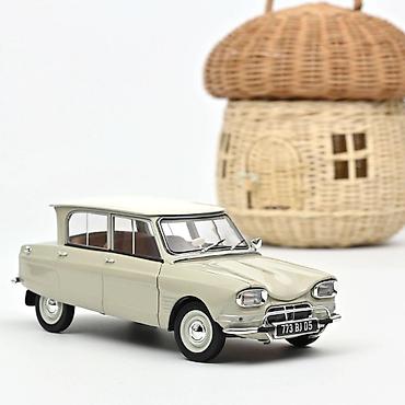 12 000: 🚙 Citroën Ami 6 1965 – Paros White – Norev (1:18) Norev Citroën Ami 6 — 1