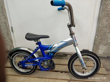 Детские велосипеды: Детский велосипед, 2-колесный, Другой бренд, 3 - 4 года, Б/у