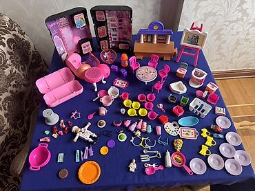 Игрушки: Uşaq üçün böyük kolleksiya – miniatür oyuncaq aksesuarları və mebel — 6