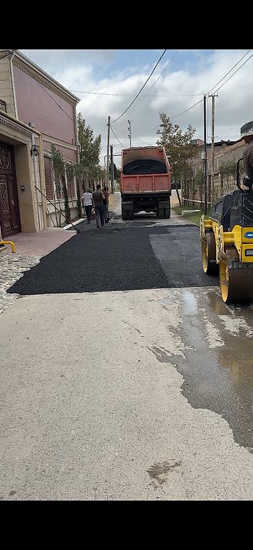 icmeli su catdirilma: 🏗️ ASFALT VƏ ABADLIQ XİDMƏTLƏRİ 🛣️ Yol və həyətlərin asfaltlanması 🚧 — 2