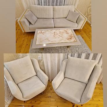 Divan kreslo dəsti satılır 1200₼. Türkiyə istehsalıdır. Ünvan lalafo.az -da Divan kreslo dəsti satılır 1200₼. Türkiyə istehsalıdır. Ünvan