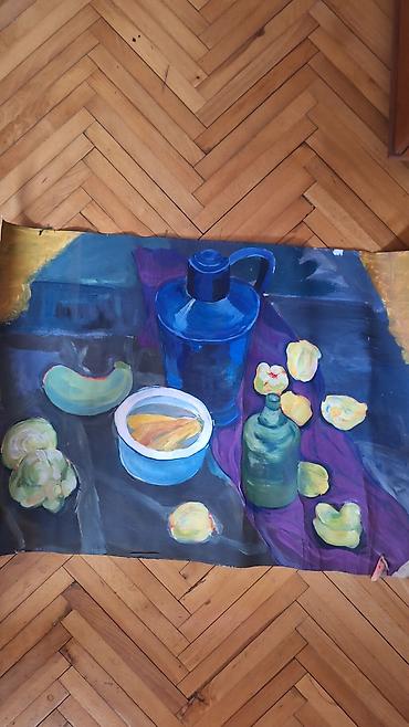 Slika akvarel 95x70cm na profi kartonu na lalafo.rs Slika akvarel 95x70cm na profi kartonu
