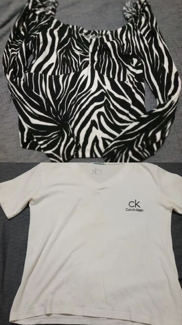 Köynəklər: Futbolka, Calvin Klein, S (EU 36), rəng - Ağ