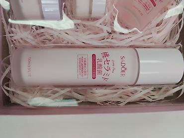 лось: Набор ухода за кожей SADOER Honey Peach — серия с персиковыми — 6