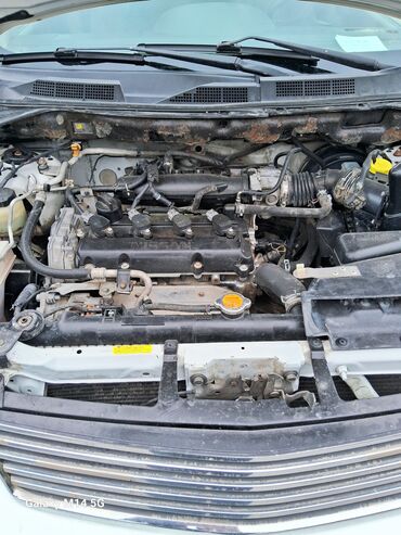 Nissan: Ağ rəngli kompakt krossover/SUV. Xüsusiyyətlər: - Kuzov: 5 qapılı — 9