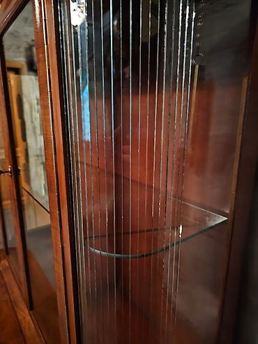 Антиквариат: Сервант-витрина буфет Лейпциг. Ретро. ГДР 1960 год. Фабрика Robert — 10