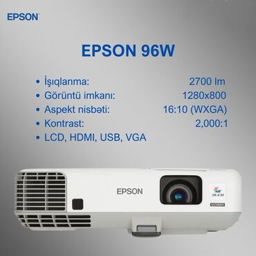 Proyektorlar: İşlənmiş Proyektor Epson, Ödənişli çatdırılma