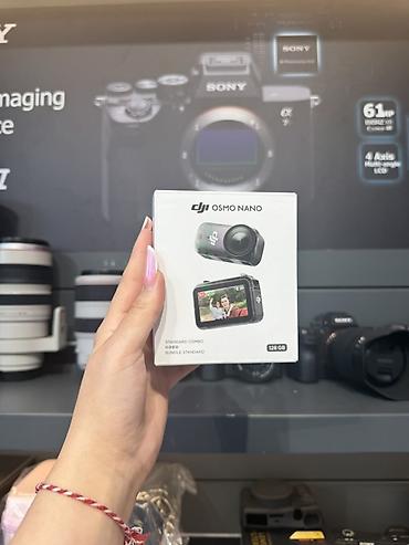 hdd 2 t: DJI Osmo Nano – kompakt aksiya kamerası (Standard Combo, 128 GB) — 1