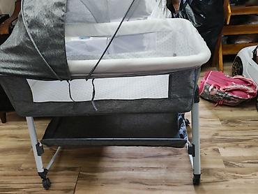 Kids' furniture: Prenosiva bebi kolevka/krevetac sa tendom i mrežom protiv insekata.uz — 3