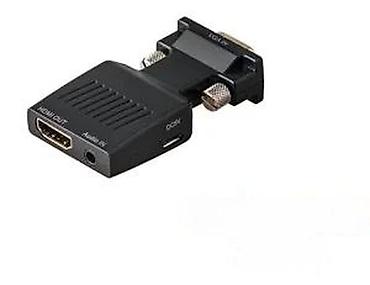 Druga oprema za računare i laptopove: VGA na HDMI konverter sa audio ulazom Opis: - Aktivni adapter — 7