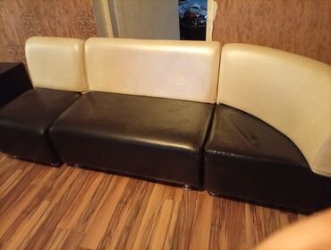 Künc divan, Açılmayan, Bazasız, Süni dəri, Çatdırılma yoxdur