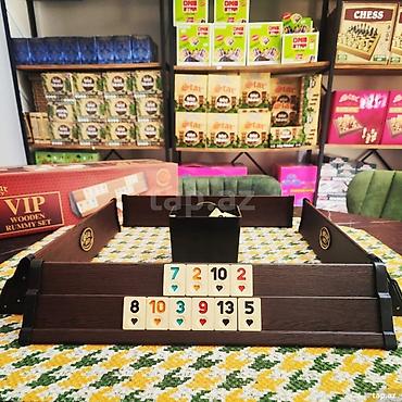 Ofis ləvazimatları: Təcili SATILIR! Star VIP Okey Takımı (koyu renk ahşap) şık görünümü və — 4