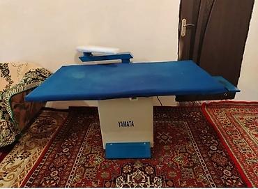 raf ütü qiyməti: YAMATA sənaye ütüləmə masası - Model: YAMATA sənaye tipli vakuumlu — 1