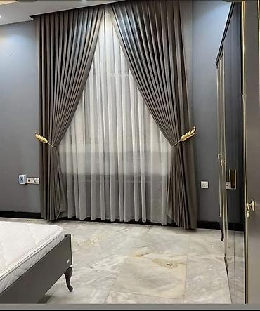 Шторы и занавески: Комплект штор, С тюлем в комплекте, Изготовление на заказ, Для зала — 53