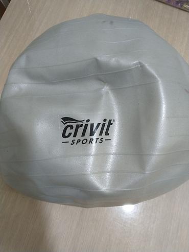 Спорт и отдых: Crivit Sports fitnes/topu (gym ball), gümüşü rəng. 120 kq çəki — 4