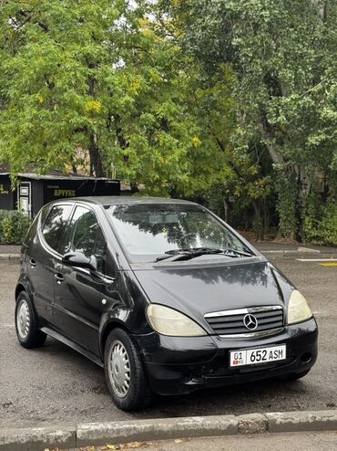 арзан машина мерс: Mercedes-Benz A‑Class (W168), хэтчбек 5 дв., черный цвет. 1,6