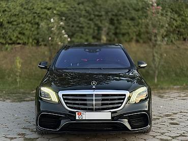 Mercedes-Benz S-class AMG: 2018 г., 4 л, Автомат, Бензин, Седан