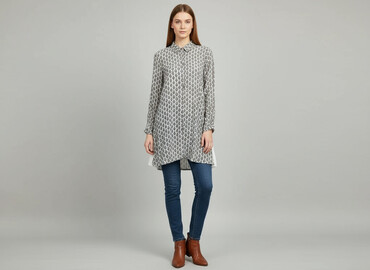 elegancka tunika plus size: Туніка жіноча, розмір S