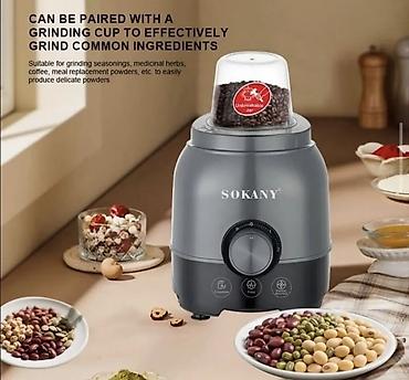 500w: 😍🧋Мощный Блендер SOKANY 2в1 — Ваш незаменимый помощник на кухне! 🍏🍹 — 4