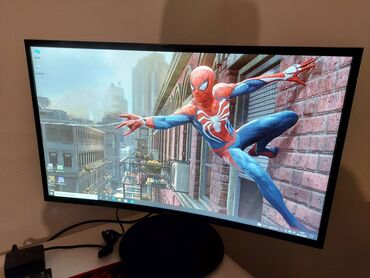 Monitori: Samsung zakrivljeni monitor 27" Prodajem monitor Samsung, 27" FHD — 7