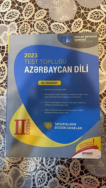 Testlər: Məhsul: DİM (Государственный экзаменационный центр) nəşri — 10