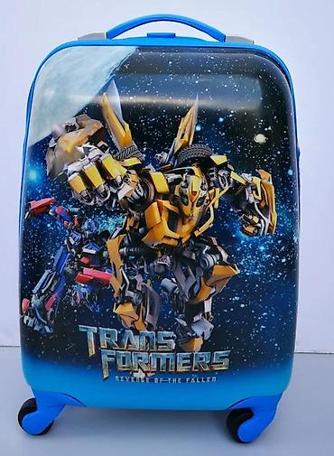 Rančevi, torbe i koferi: Dečji kofer na točkiće – Transformers “Revenge of the Fallen” - Tvrda — 6