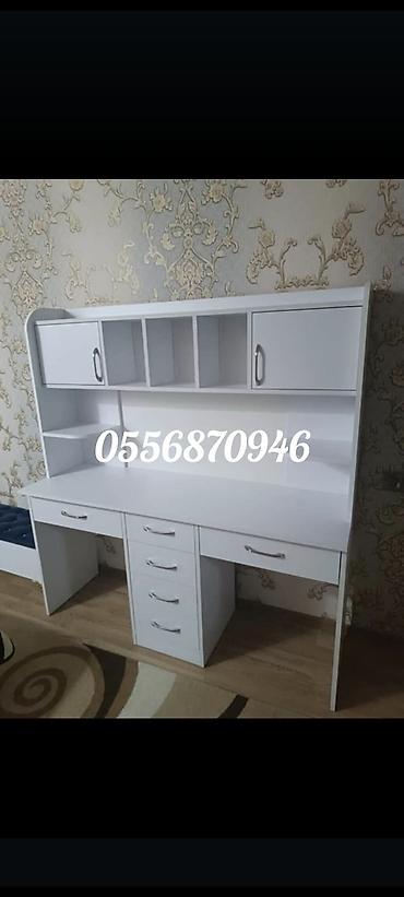 stulla: Düz masa, Stulsuz, Polkalı, Siyirməli, Rusiya, Mat laminat — 2