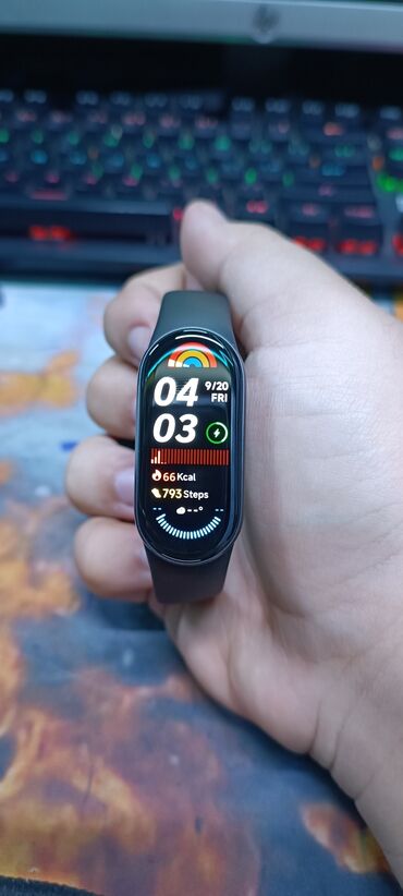 mi smart band 4: İşlənmiş, Smart qolbaq, Xiaomi, Bildirişlər, rəng - Qara