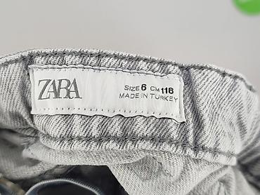 spódnica basic: Spodnie jeansowe, Zara, 5-6 lat, 116, stan - Bardzo dobry — 4