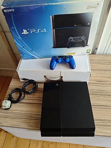 13 pro 2 ci el: Sony PlayStation 4 (PS4) – 500 GB, Jet Black Paket məzmunu: - PS4 — 3