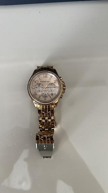 Şəxsi əşyalar: İşlənmiş, Qol saatı, Michael Kors, rəng - Qızılı — 2