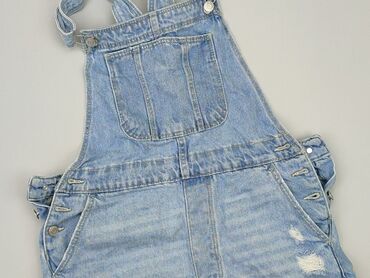 blekitne bluzki damskie: Dungaree, Bershka, M (EU 38), condition - Very good