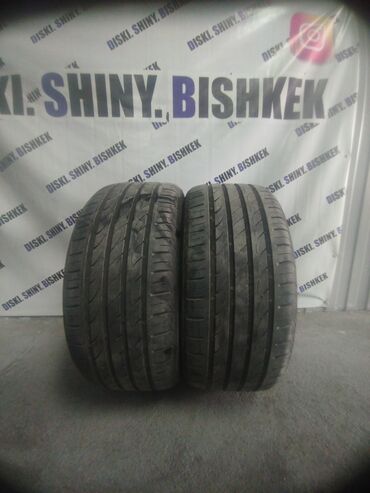 резина летный: 245/40 r18 резина почти новая Комплект из 2 летних шин для легкового