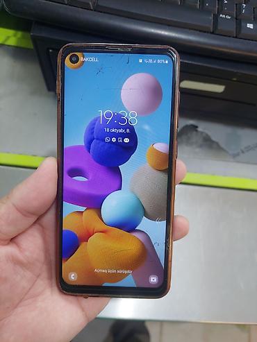 irsad iphone 11 pro: Samsung Galaxy A21S, 32 GB, rəng - Qırmızı, İki sim kartlı — 2
