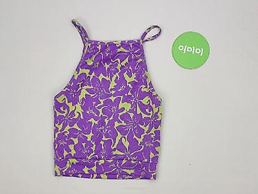 bluzki lila: Sinsay, Top damski, rozmiar XS — 3