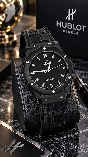 Qol saatları: Yeni, Qol saatı, Hublot, rəng - Yaşıl — 2