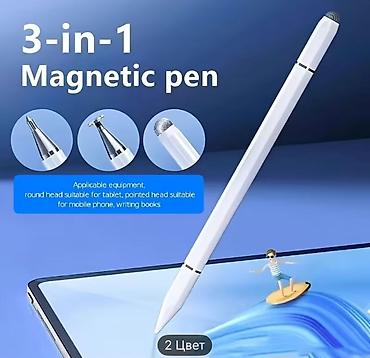 ipad tablet: 3-in-1 maqnitli stylus qələm - Universal uyğunluq: planşet, smartfon — 4