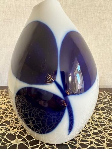 фарфоровые статуэтки ссср: Фарфоровая ваза ЛФЗ