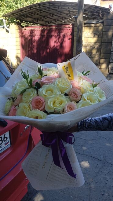 Цветы и букеты: 51 роза и 101 роза 24/7 Акция не дорого‼️ — 11