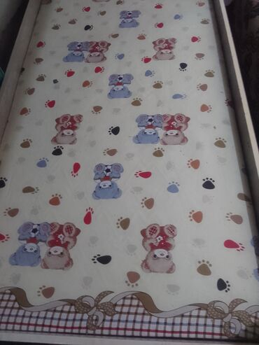 Двухъярусные детские кровати: Двухъярусная детская кровать, Б/у, ЛДСП, цвет - Бежевый — 3