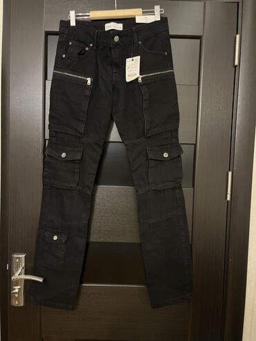 Qadın şalvarları: Şalvar, Zara, S, M, rəng - Qara — 2