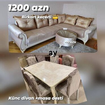 Stullar: Yeni, Künc divan, Qonaq otağı üçün, Açılmayan, Azərbaycan